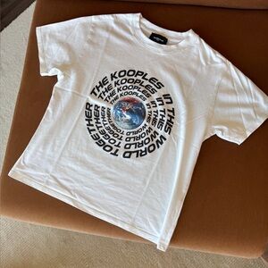 The Kooples White Graphic T-Shirt